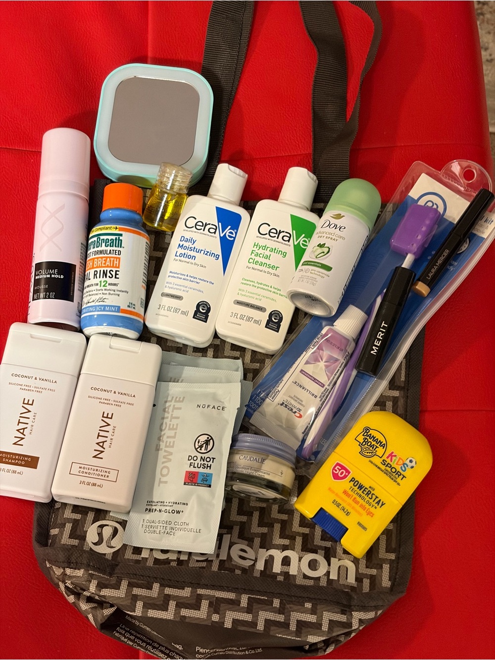 rave Skincare & Travel Essentials Duo -All Sealed.